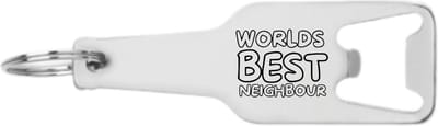 Akyol - werelds beste buurman flesopener - Buurman - kennis vrienden - cadeau - 105 x 25mm