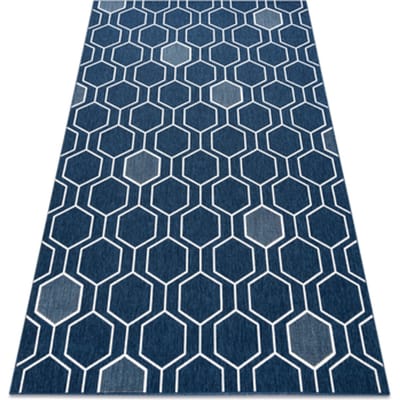 Kleden Rugsx Tapijt SPRING 20404994 Zesho blauwkleuring 120x170 cm