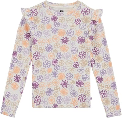 WE Fashion Meisjes geribd T-shirt