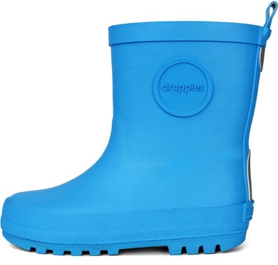 Druppies Regenlaarzen Kinderen - Blauwe Rubber Laarzen - Meisjes - Jongens - Adventure - Maat 24