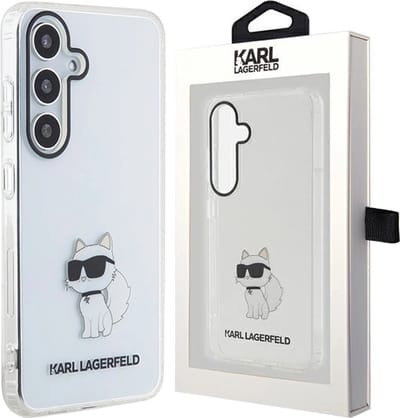 Karl Lagerfeld KLHCS24MHNCHTCT S24+ S926 transparent hardcase IML Choupette