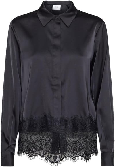 SisterS point Blouse Vocal Sh 19605 Black Dames Maat - XS