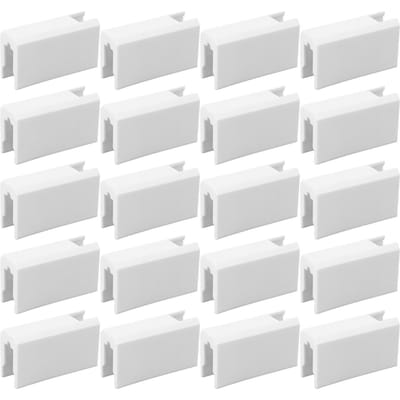 20 stuks Schuifdeur Raamvergrendeling Stopblok Plastic Begrenzer Veilig Niet-Botsing Accessoires Lang