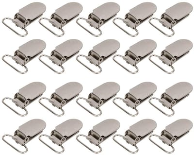 Metalen Clips - Klemmetjes Decoratie - Kleding Versieren - Fijne Afwerking - 20 Stuks - Metaal