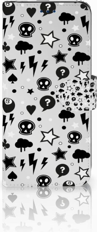Boekhoesje voor Telefoonhoesje met Naam Samsung Galaxy S8 Silver Punk