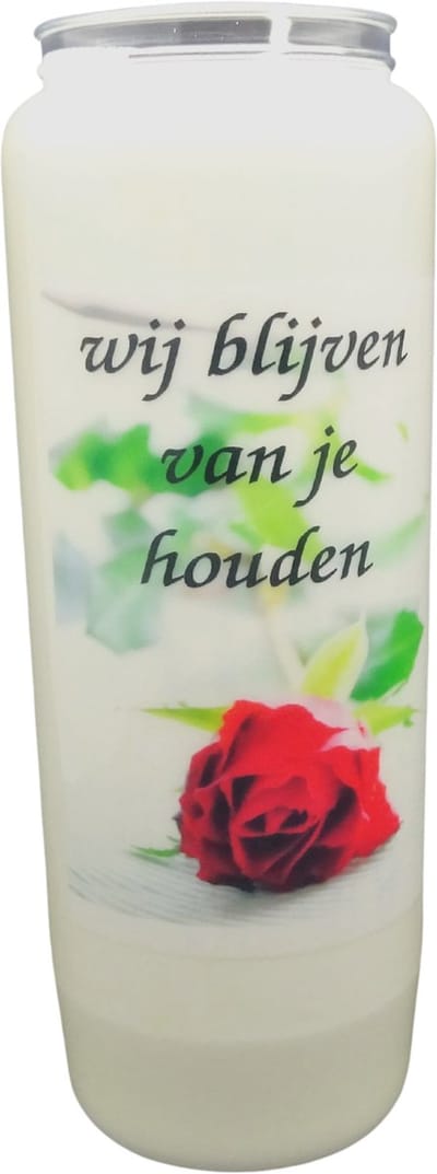 Noveenkaars Spreuk 004 - 9 dagen brander (5 stuks)