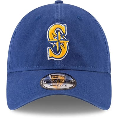 New Era - Dad Cap - Seattle Mariners MLB Core Classic Blue 9TWENTY Adjustable Cap
