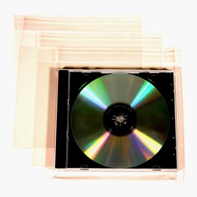 Dailygoods- Jewel Case 200 Stuks - CD Hoesjes - CD Opbergmap - CD Opbergsysteem - Transparante Hoesjes - Bescherming tegen Stof - Cd Hoes
