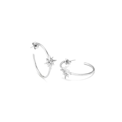 Oorbellen Dames Radiant RY000034 Roestvrij staal 3 cm