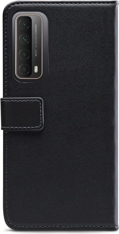 Mobilize Telefoonhoesje geschikt voor Huawei P Smart 2021 Hoesje | Mobilize Classic Gelly Wallet Bookcase Portemonnee | Pasjeshouder voor 2 Pasjes | Telefoonhoesje voor Pinpas / OV Kaart / Rijbewijs - Zwart
