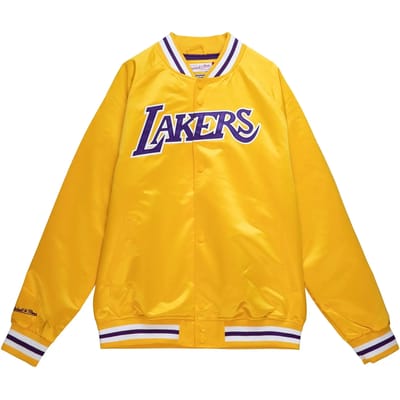 Satijnen trainingsjack Los Angeles Lakers