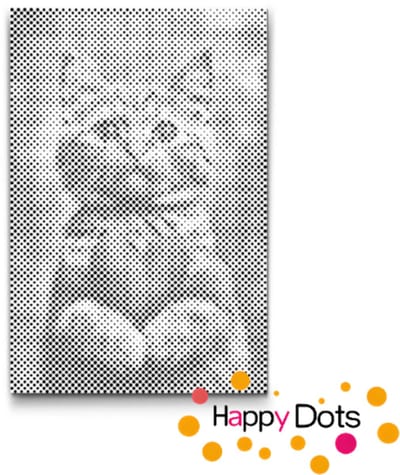 HappyDots DOT Painting Katten 05 20x30cm