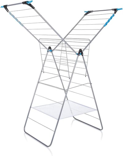 Wing Droogrek 24 m X Wing - Extra Minky Groter Formaat folding wall laundry rack