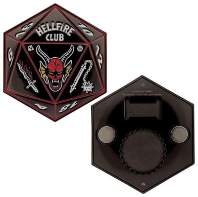 STRANGER THINGS - Hellfire Club - Limited Edition Bottle Opener - Flesopener