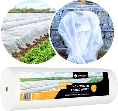 Vliesdoek - Vliesdoek Plantenbescherming - 70 G/M2 - 100 x 1.6 M