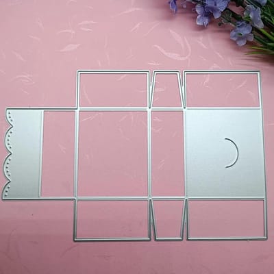 Snijmallen Set - Papier Ambachten - Kaarten Maken - Hoge Kwaliteit Carbonstaal - 18.3 x 11.2cm - Metaal
