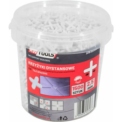 Awtools Serie - Tegelkruisjes - 2,0mm - 1500 stuks - Praktisch Wiaderko