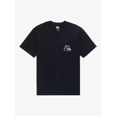 Quiksilver Evo Original Bs T-shirt Met Korte Mouwen Zwart 2XL Man