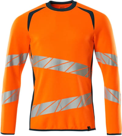Mascot Accelerate Safe Sweatshirt 19084-781 - hi-vis oranje/donkerpetrol - L