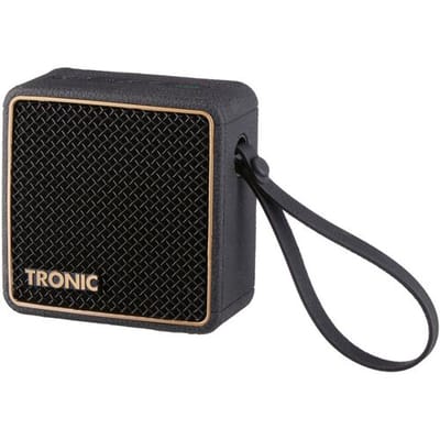 TRONIC Bluetooth-speaker, retro, waterdicht IPX7 (Zwart)