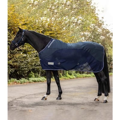 Waldhausen Comfort Regen-vliegendeken - maat 130/175 - Navy