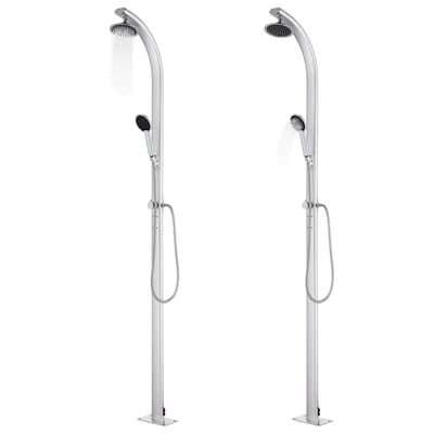 vidaXL - Buitendouche - 215 - cm - aluminium