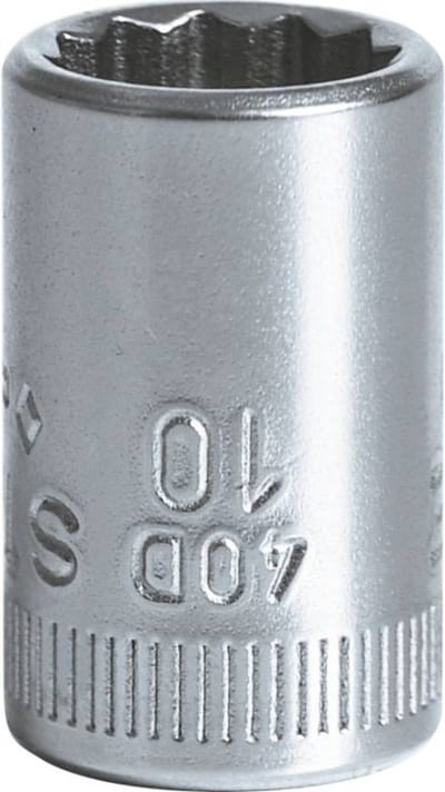 Stahlwille 40 D 10 01030010 Dubbel zeskant Dopsleutelinzetstuk 10 mm 1/4 (6,3 mm)