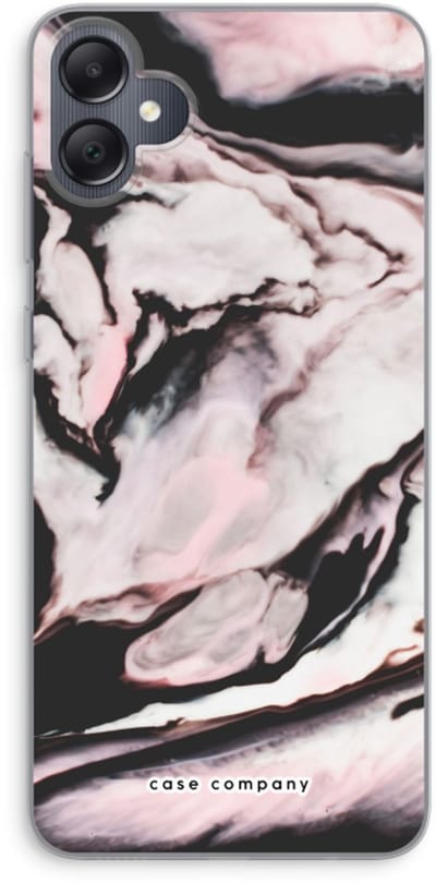Case Company® - Hoesje geschikt voor Samsung Galaxy A05 hoesje - Roze stroom - Soft Cover Telefoonhoesje - Bescherming aan alle Kanten en Schermrand