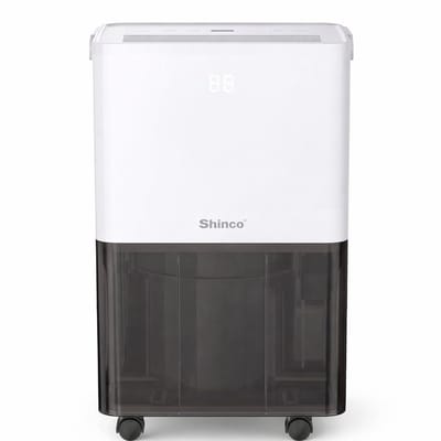 Celestul Luchtontvochtiger 10L – Elektrische Ontvochtiger voor Thuis, Badkamer & Kelder – Stil en Energiezuinig – Met Touchbediening