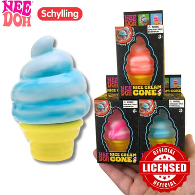 Needoh Nice Cube Van Schylling Sensorisch Knijpspeelgoed Speelsets IJslolly Kleur Knijpbaar Stressverlichter Fidget Speelgoed Speelsets Kinderen Volwassenen Verzamelaar