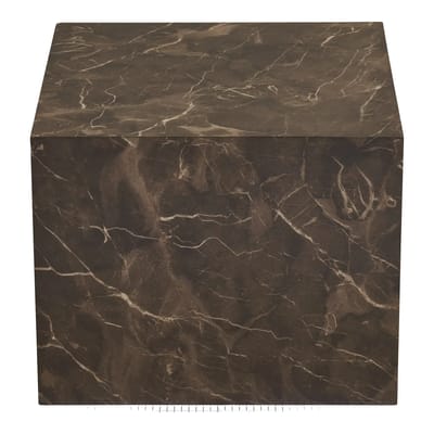 House Nordic Salontafel Prague - Rechthoek Bruin Marmerlook - 80x60x40cm