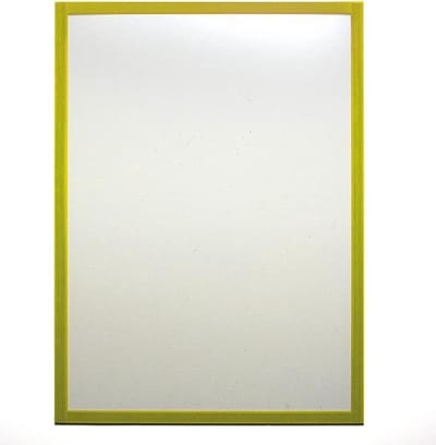 Magnetische insteekhoezen A4, set à 5 stuks Geel - Insteekhoes / Documenthouder