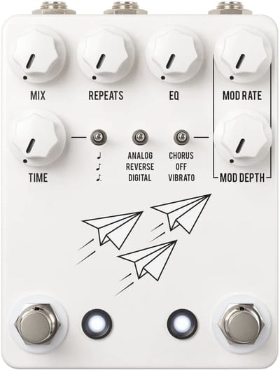 JHS Pedals Flight Delay White - Effect-unit voor gitaren