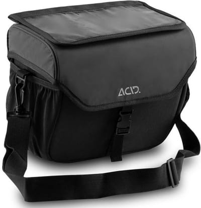 ACID City 8 FILink Stuurtas - Stuurtas - Functioneel - Touchfunctie - Praktische regenhoes - Reflecterende elementen - Zwart