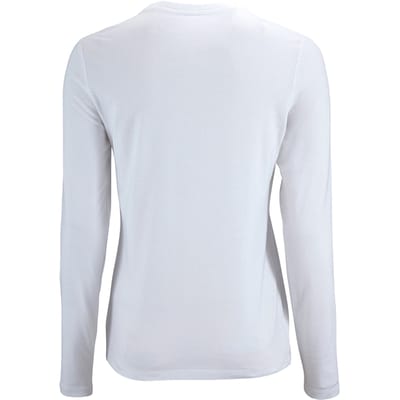 SOLS Dames/dames Keizerlijk T-Shirt met lange mouwen (Wit)