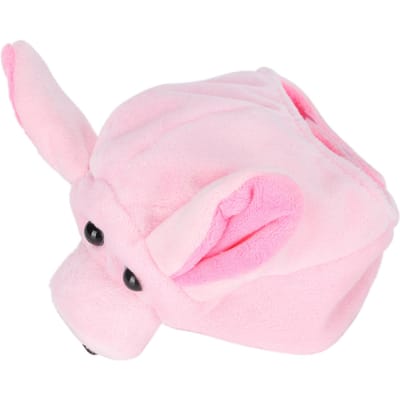 Schattige Petten voor Huisdieren Kleine Varkens Hondjes Mini Grappige Hoofddeksels Hoes Huisdier Accessoires Roze Varkensmuts One Size One Size white