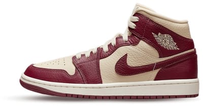 Air Jordan 1 Mid SE Split Beach Cherrywood (W) - Maat 42.5