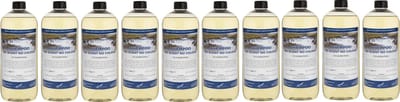 Shampoo No Scent No Colour - 1 liter (transparant) - 10 Stuks - Voordeelverpakking - Haarverzorging