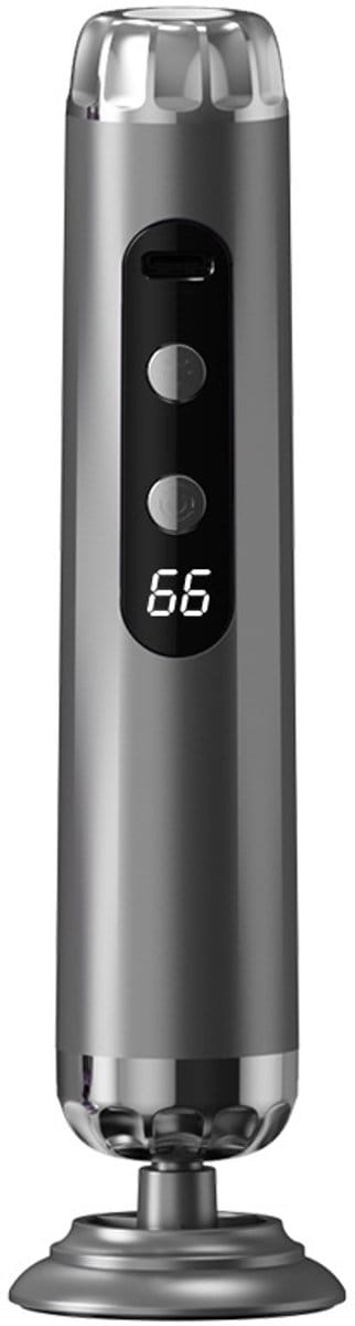3-in-1 Elektrische Voetvijl - Grijs - Dode Huid Verwijderaar - Nagelvijl - Eeltvijl - 50 Schuurvellen - 5 Standen - 27000 RPM - Oplaadbaar