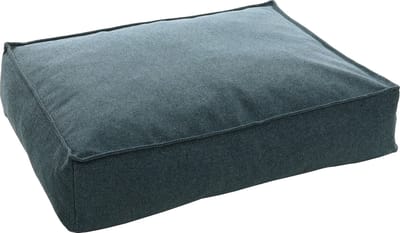 Hondenkussen – Flamingo Avalon Rechthoekig Donkerblauw – orthopedisch memory foam – 80x60x18 cm – afneembare hoes & antislip bodem