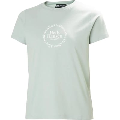 Helly Hansen Core Graphic 2.0 T-shirt Met Korte Mouwen Groen L Vrouw