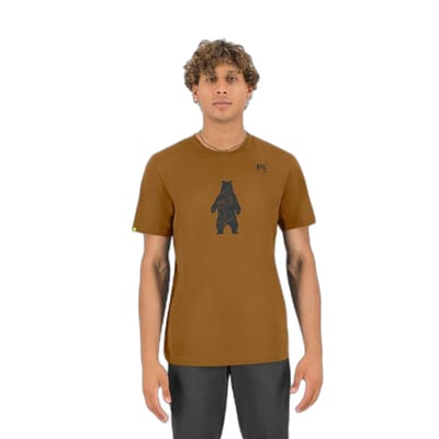 Karpos Wild Animal T-shirt Met Korte Mouwen Bruin S Man