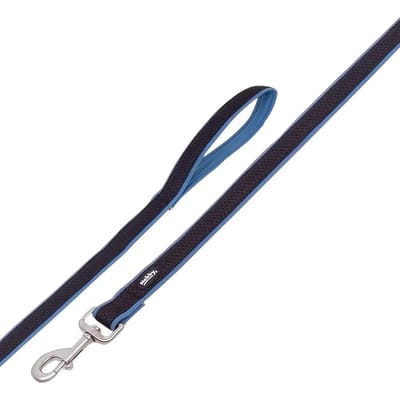 Nobby Mesh Preno Hondenlijn Blauw 1.2m XS-S
