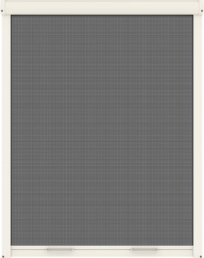 Livn Rolhor Vliegenraam Basic 85x155cm wit - Automatisch rolsysteem - Gaas rolt op in cassette - Montage aan de binnen- of buitenzijde