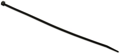 KSS kabelbinderset Polyamide 6.6, zwart, 280x7,6, UV-bestendig, 100 stuks