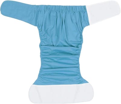 Waterdichte Zwemluiers Herbruikbaar en Wasbaar voor Volwassenen en Ouderen - Blauw - Geschikt voor Zwembad en Strand