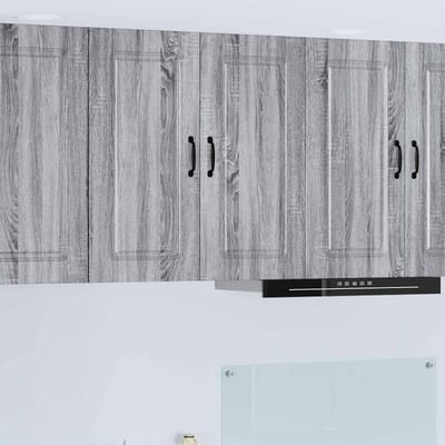 vidaXL - Vaatwasserpaneel - Kalmar - Grijs - Sonoma - 80 - x - 31 - x - 80 - cm