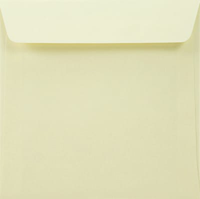 Gefactureerde ecru enveloppen A5 - 170 x 170 mm - 25 stuks - HK zelfklevend met plakstrip - 120 gram - Acquerello - Netuno