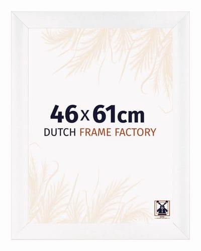 Fotolijst 46x61 cm - MDF - Wit Mat - Praag
