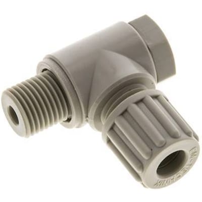 8x6mm & G1/4'' PP L-Vorm Knelfitting Buitendraad Banjo Bout 10bar